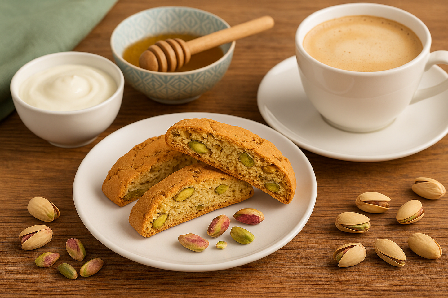 Aida Cantuccini al Pistacchio 200g – Siziliens grünes Gold im knusprigen Gewand