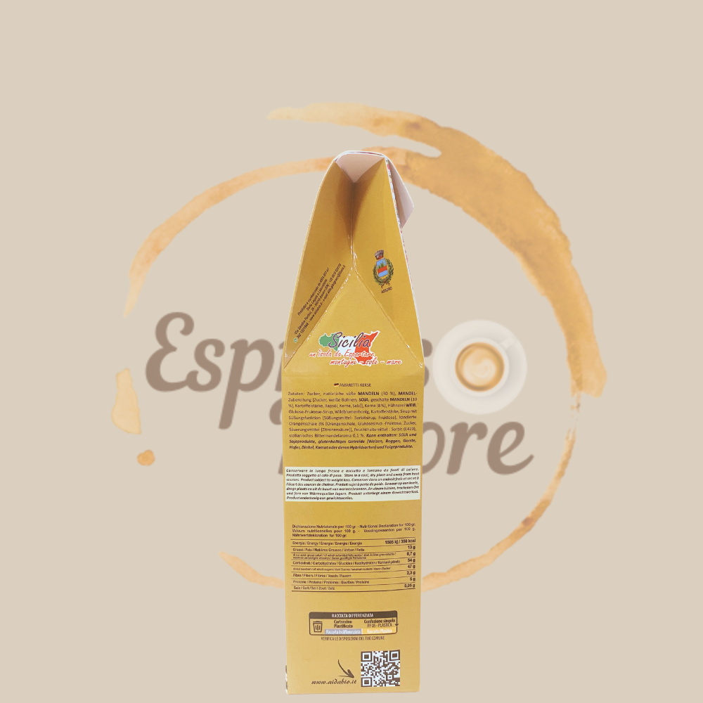 Espresso Furore Aida Amaretti Morbidi di Mandorla 200g – Weiche sizilianische Mandelkekse