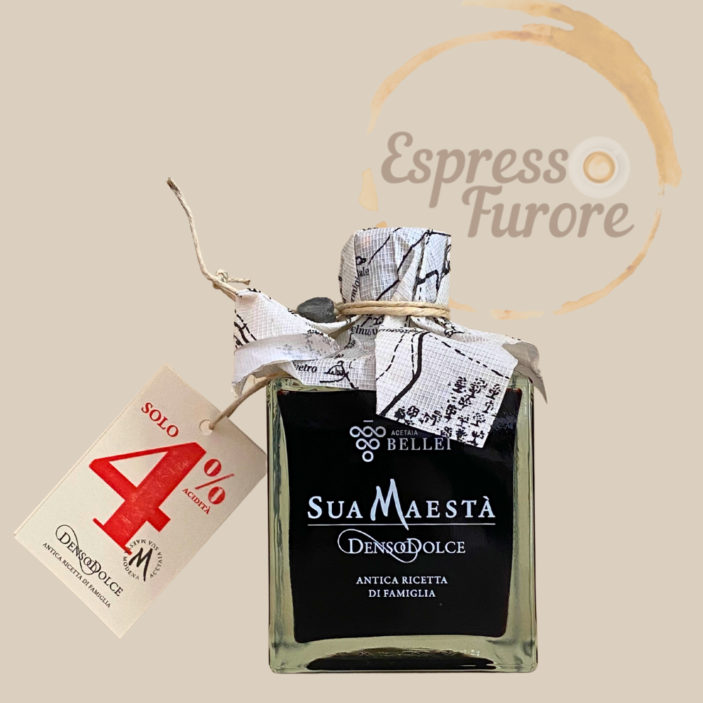 Bellei Sua Maestà Denso Dolce 15 Jahre in Holzfässer gereift 250ml Espresso Furore