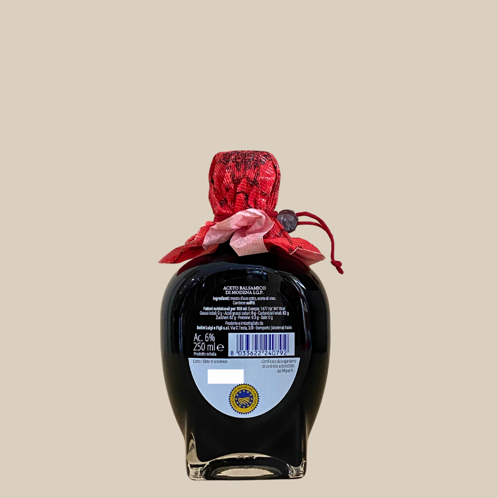 Bellei "Tutto di Modena" Aceto Balsamico di Modena I.G.P. 250ml