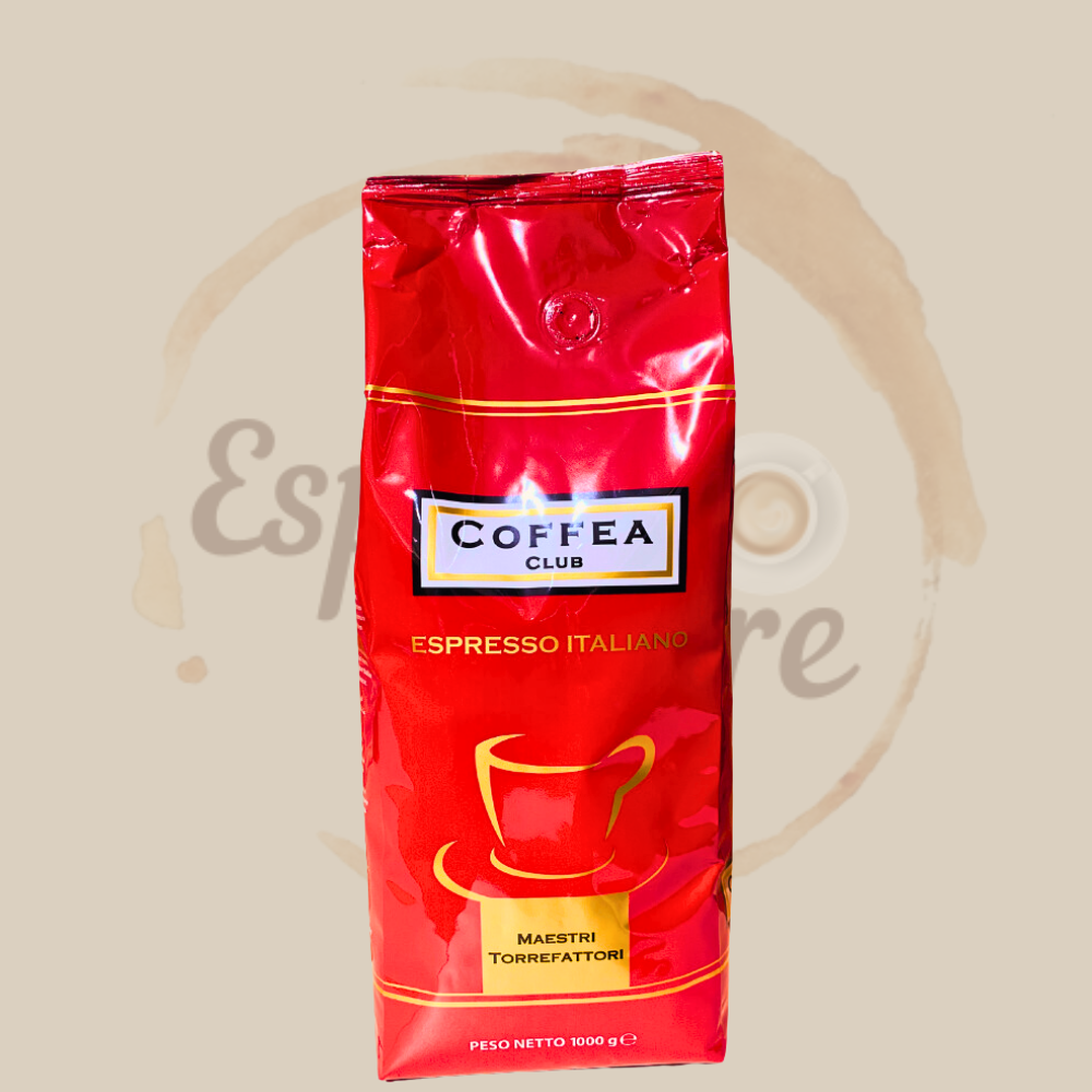 Coffea Club Rosso Linea Bar Perfetto 1000g ganze Bohnen