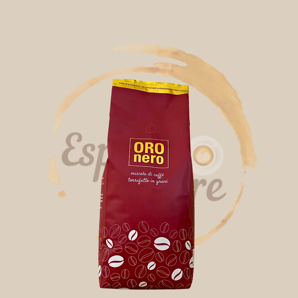 Europa93 Oro Nero RED 1000g ganze Bohnen 20% Arabica, 80% Robusta Espresso Furore