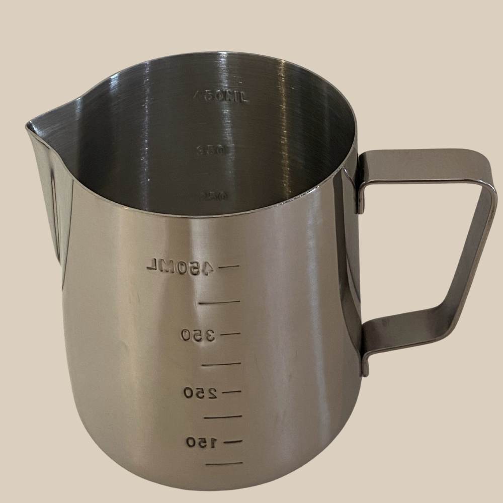 Espresso Furore EVA Milchkanne Edelstahl 480 ml – glänzend & mit Skala