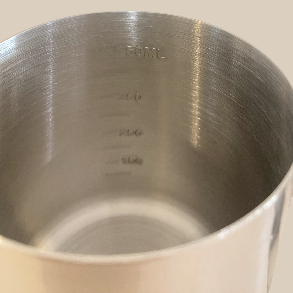 EVA Milchkanne Edelstahl 480 ml – glänzend & mit Skala