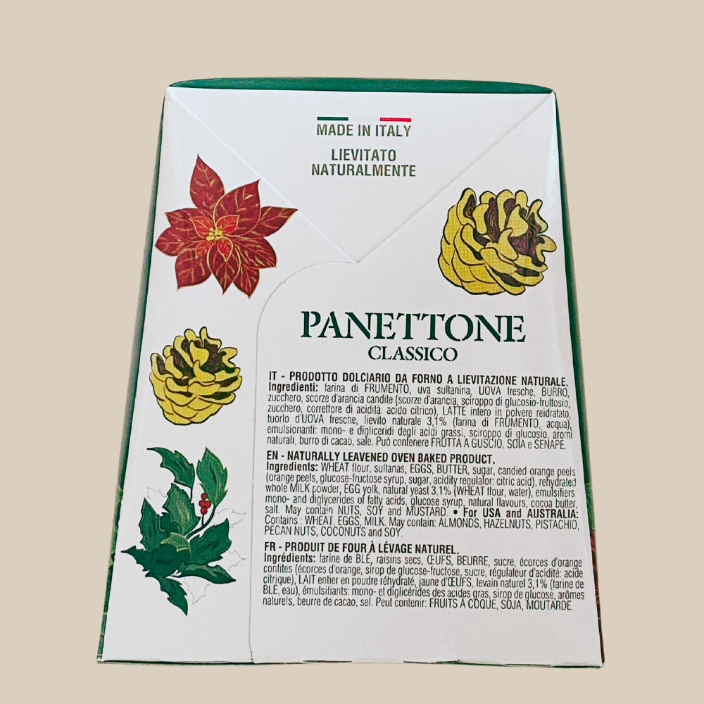 Espresso Furore Fraccaro Panettone Classico mini 100g ideal zum Verschenken als Ergänzung im Präsentkorb