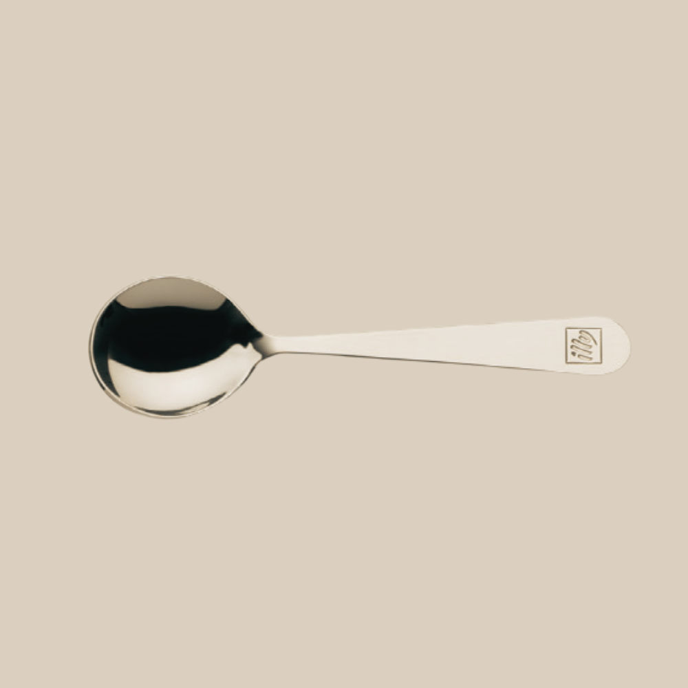 illy original Logo Espressolöffel Girotondo aus Edelstahl 6 Stück – espresso-furore
