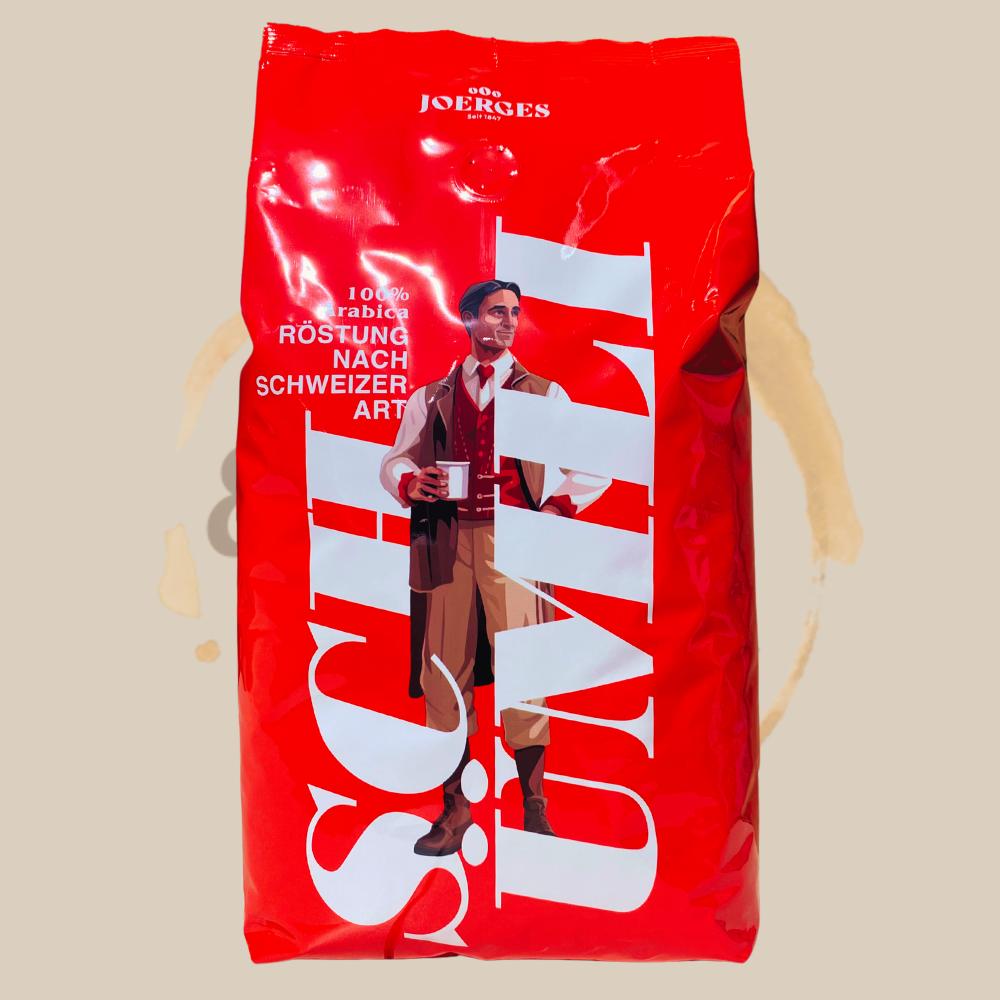 Joerges Heritage Schümli 100% Arabica ganze Bohnen 1000g Espresso Furore