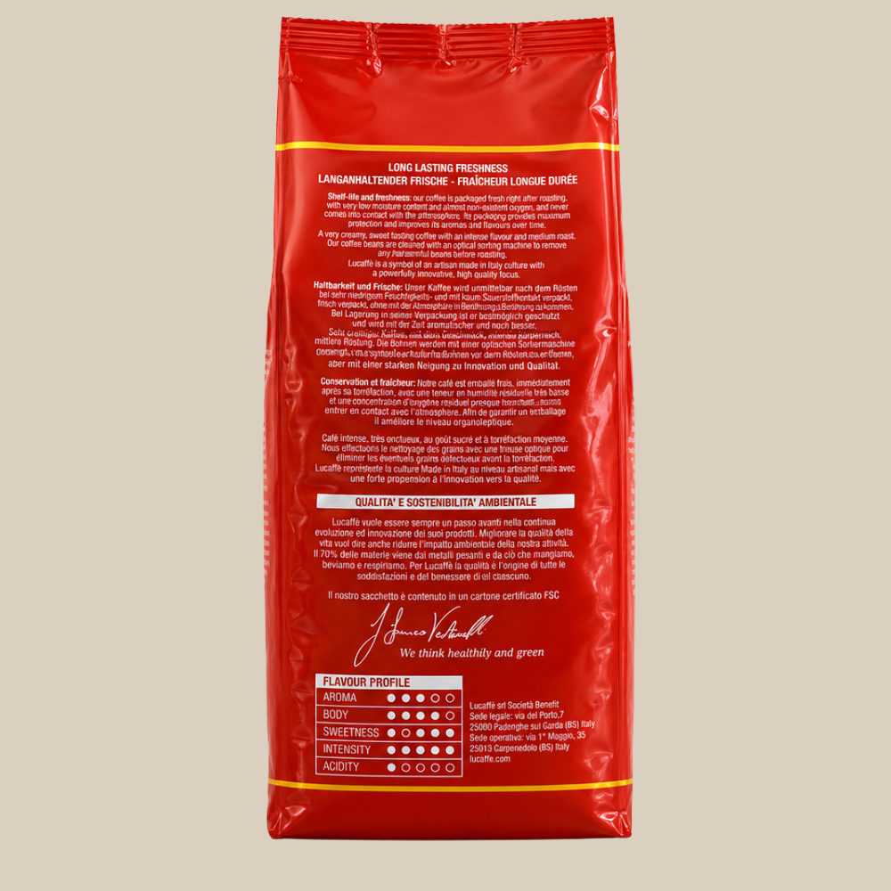 Lucaffè Mamma Lucia ganze Bohne 1000 g