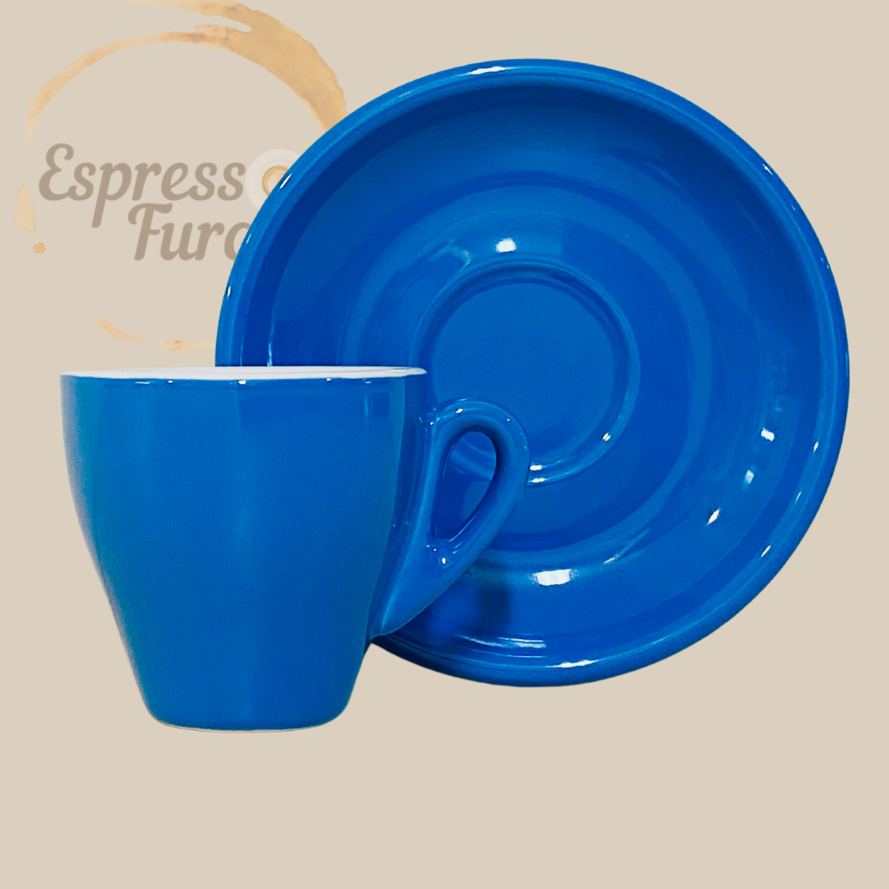 Nuova Point Milano Caffè Espressotasse azur 65ml - 6 Tassen