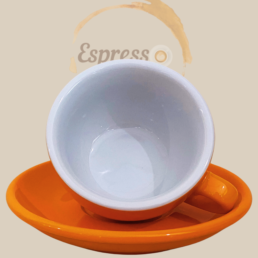 Nuova Point Palermo Caffè Cappuccinotasse orange 200 ml - 6 Tassen