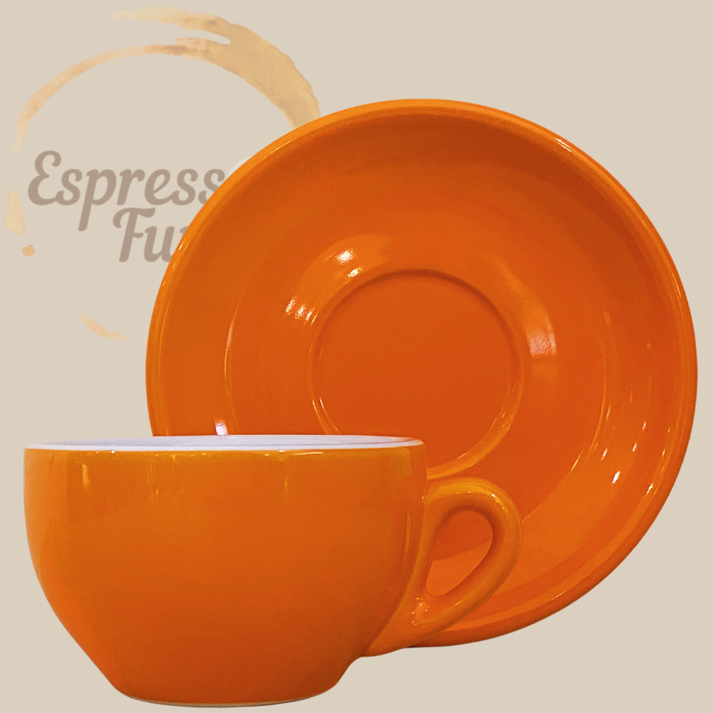 Nuova Point Palermo Caffè Cappuccinotasse orange 200 ml - 6 Tassen