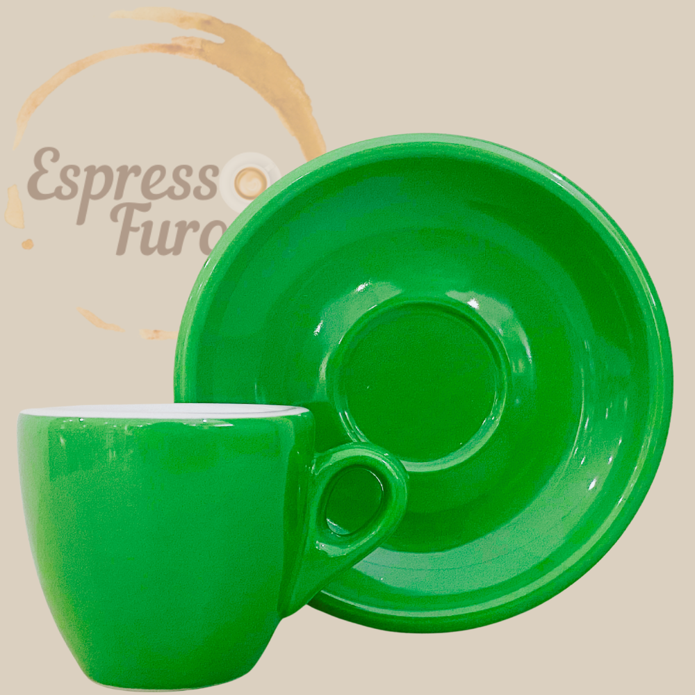Nuova Point Palermo Caffè Espressotasse grün 56ml - 6 Tassen