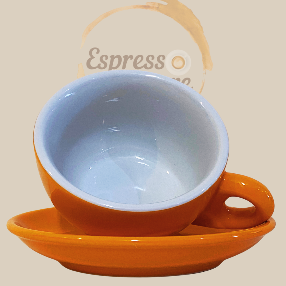 Nuova Point Palermo Caffè Lattetasse orange 260 ml - 6 Tassen