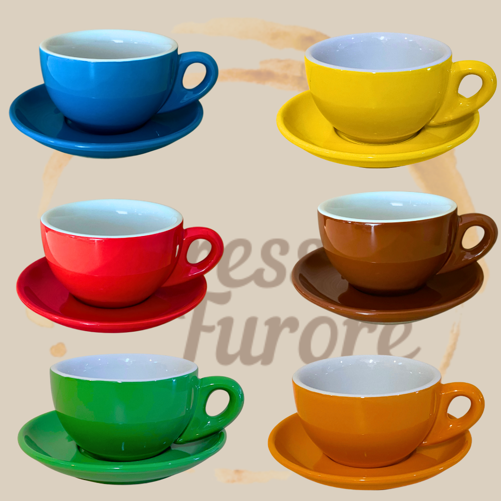 Nuova Point Palermo Caffè Lattetassen bunt in 6 Farben