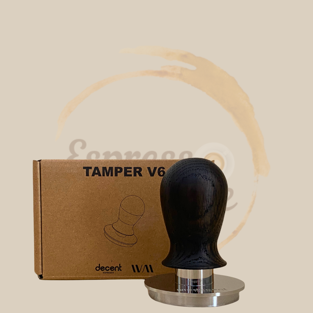 Wiedemann Manufaktur Wiedecent Tamper Räuchereiche V6 Präzisionstamper Espresso Furore
