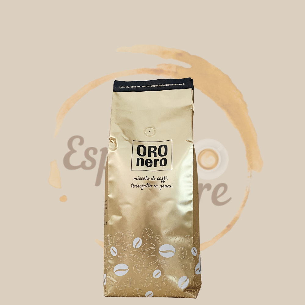 Europa93 Oro Nero GOLD 1000g ganze Bohnen 80% Arabica, 20% Robusta Espresso Furore