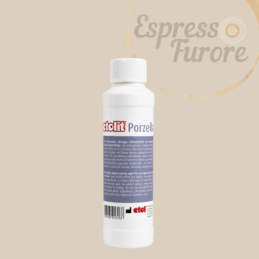 Etolit Porzellanreiniger 230ml, starke Reinigung für Porzellan & Cerankochfelder