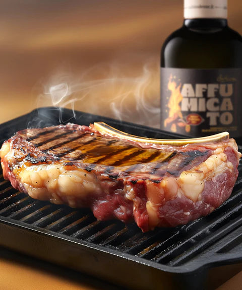 Sabino Leone Olio Extra Vergine di Oliva mit natürlichem Raucharoma 250ml - Gusto Affumicato