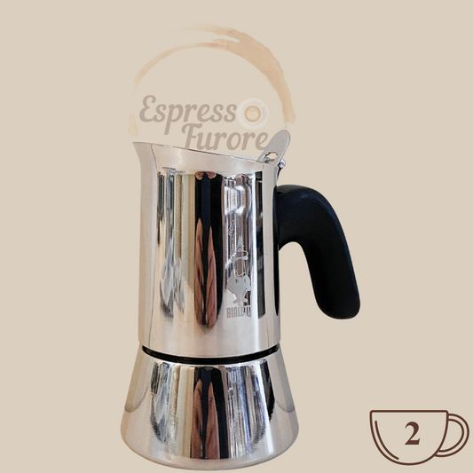 Bialetti Venus Herdkanne für 2 Espressotassen Espresso Furore