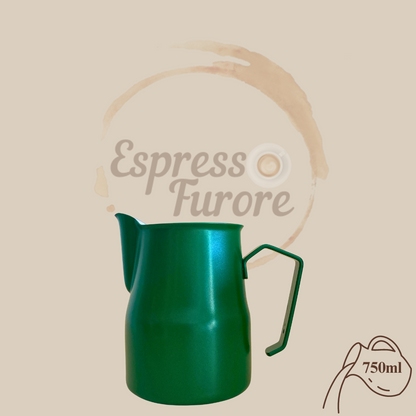 Motta Europa Aufschäumkännchen 750 ml in grün Espresso Furore