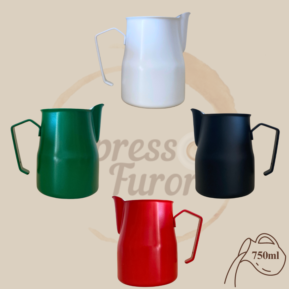 Motta Europa Aufschäumkännchen 750 ml verschiedene Farben Espresso Furore