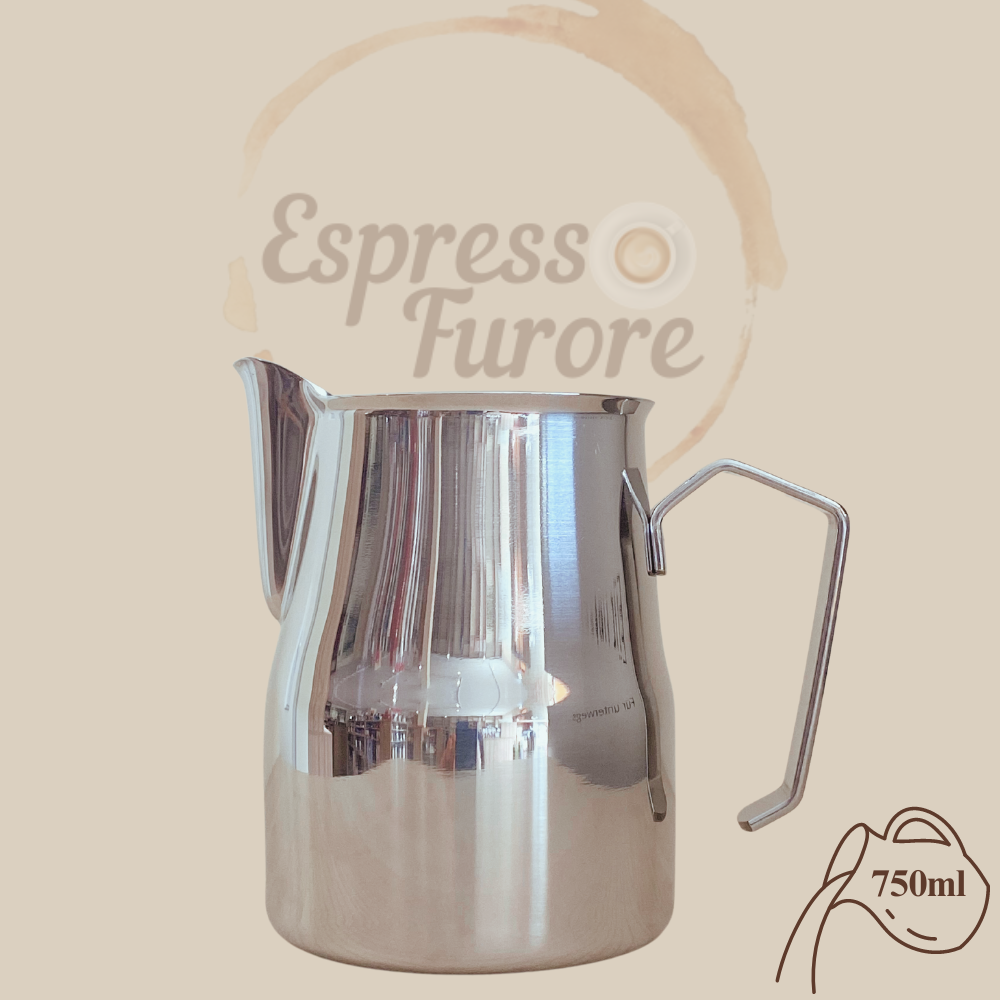 Motta Europa Aufschäumkännchen, Milchkännchen 750 ml Espresso Furore