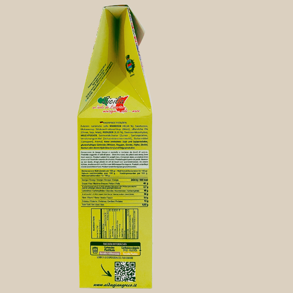 Aida Croccantini Mandorla e Pistacchio 200g – Knusprige Mandel-Pistazien-Riegel