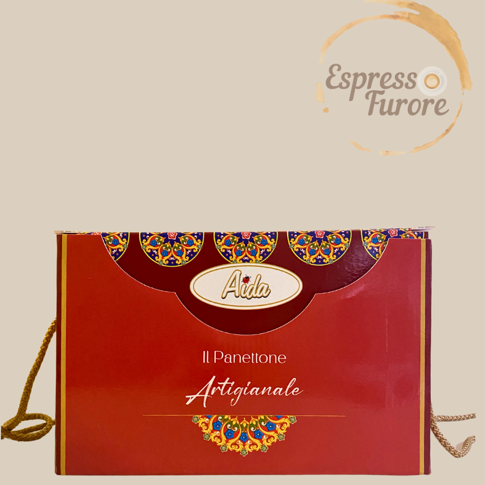 Aida Panettone Gran Nocciola 1100g – Haselnuss trifft Gianduia Espresso Furore