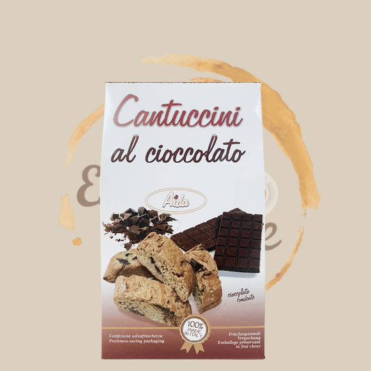 Aida Cantuccini al Cioccolato Fondente 200g  – Knusprige Verführung mit dunkler Schokolade