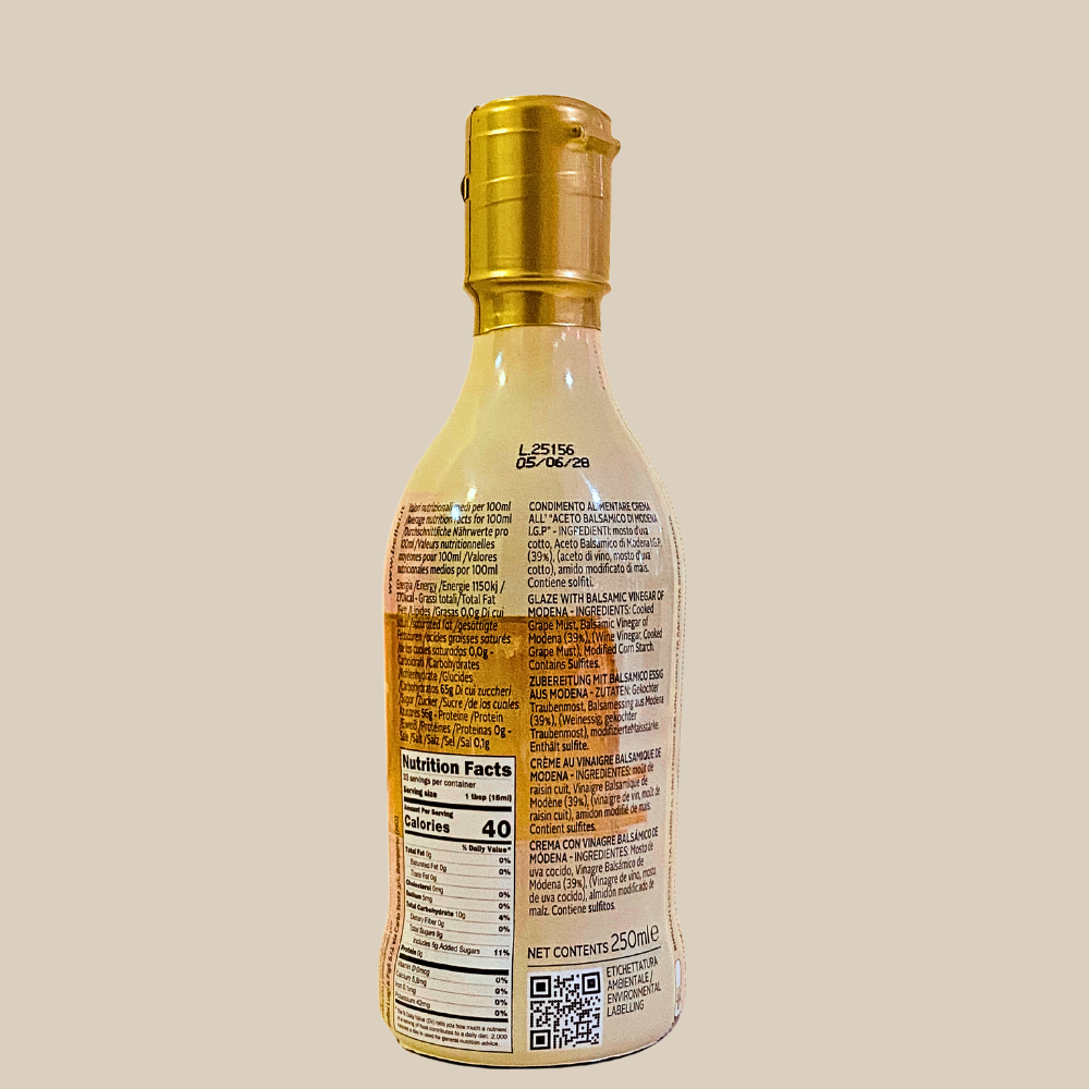 Espresso Furore Bellei Crema all Aceto Balsamico di Modena I.G.P. ohne Zucker 250ml