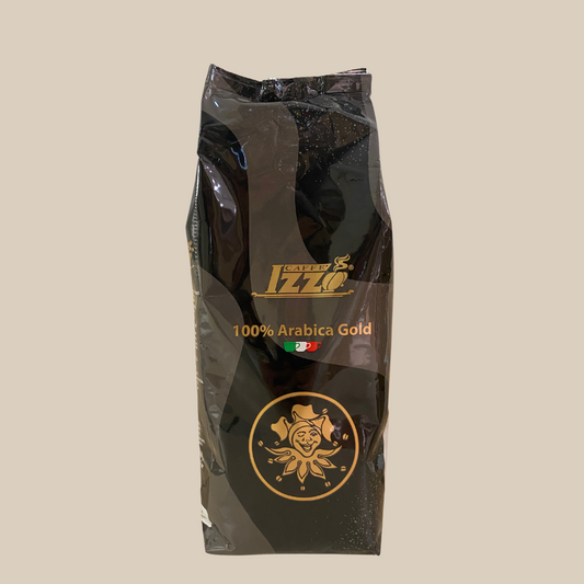 Izzo Gold 100 % Arabica 1000g ganze Bohnen Espresso Furore
