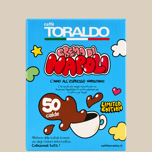 Caffè Toraldo Crema di Napoli E.S.E. Pads 44mm 50 Stück 350g Espresso Furore