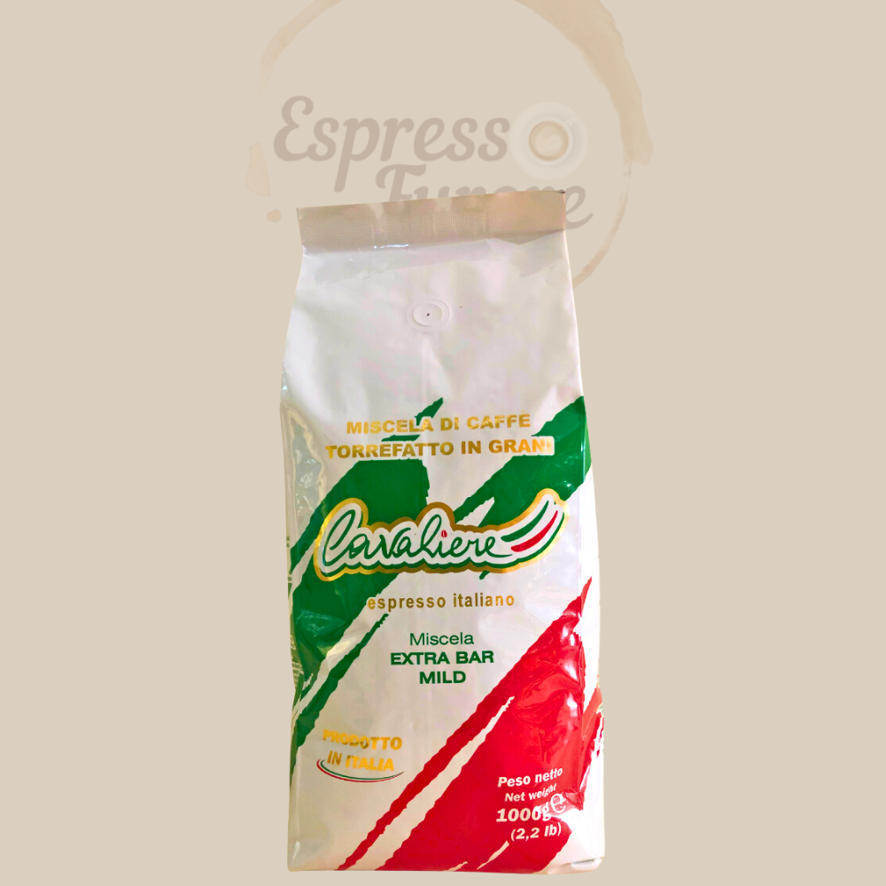 Cavaliere Miscela Plus Extra Bar Mild ganze Bohnen 1000g Espresso Furore