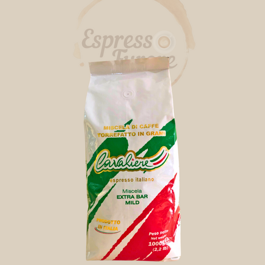 Cavaliere Miscela Plus Extra Bar Mild ganze Bohnen 1000g Espresso Furore