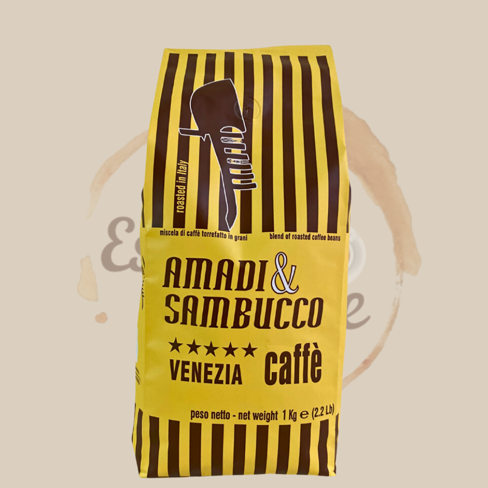 Il Caffè di Venezia - Caffè del Doge Caffè Amadi & Sambucco 1000g ganze Bohnen Espresso Furore