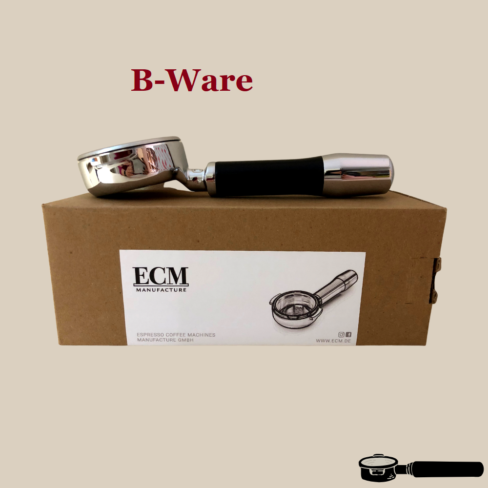 ECM Filterträger bodenlos Gran Crema für die perfekte Crema - B Ware Espresso Furore