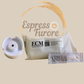 ECM Sparset – Nachrüst-Adapter & Aroma-C Wasserfilterkartusche Espresso Furore