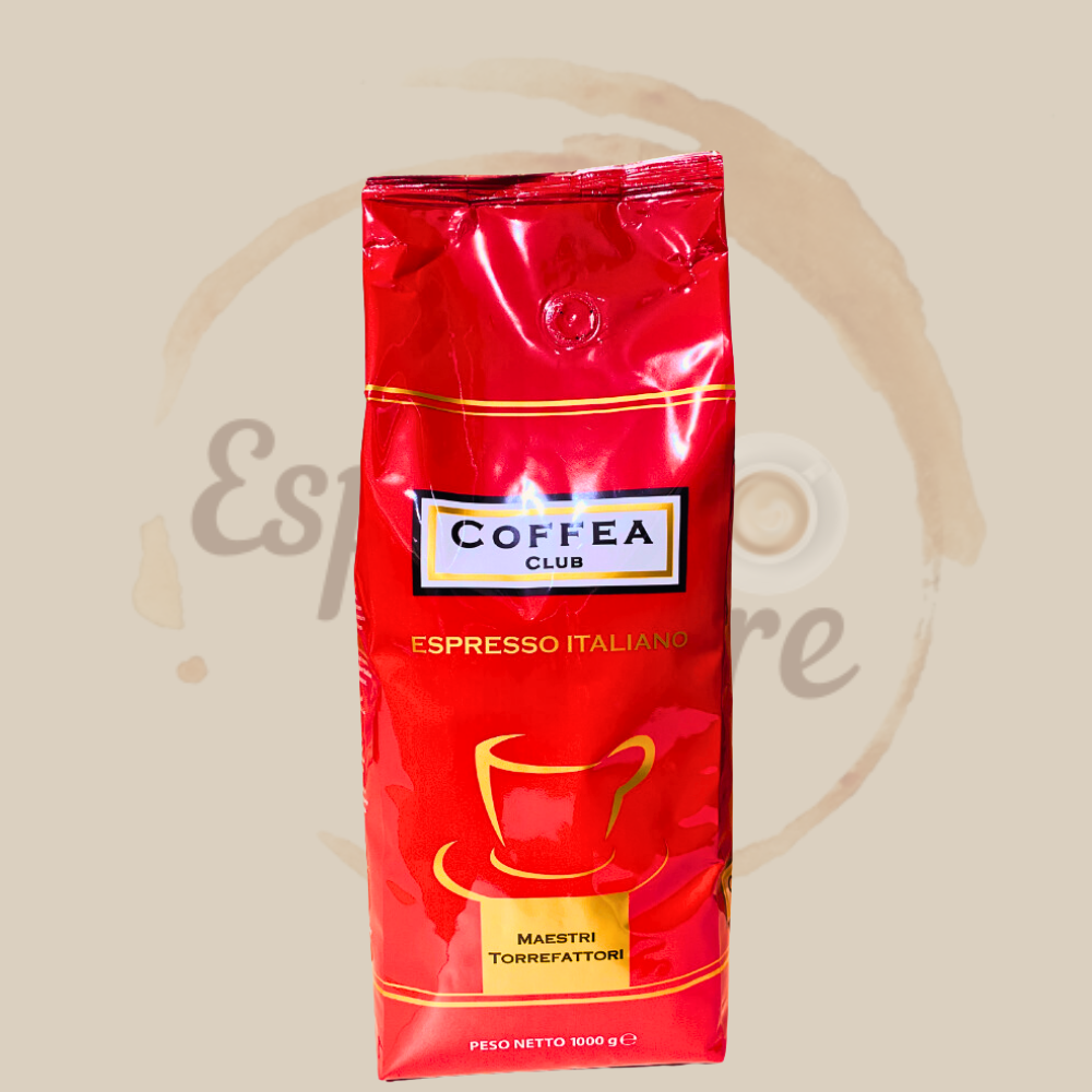 Coffea Club Rosso Linea Bar Perfetto ganze Bohnen