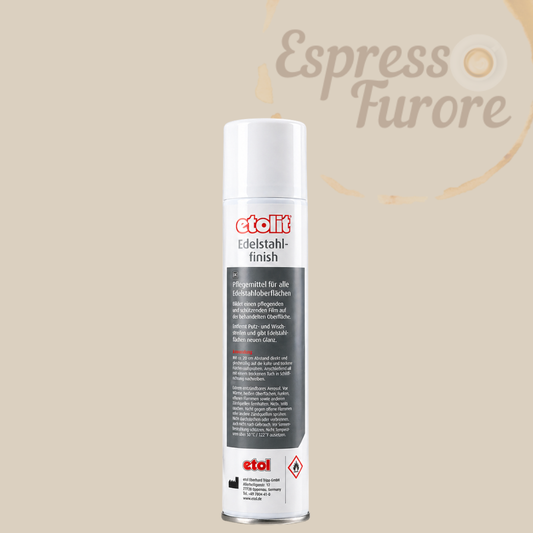 Etolit Edelstahlfinish Spray 400ml Espresso Furore
