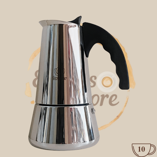Forever Conny Induktion Herdkanne für 10 Espressotassen