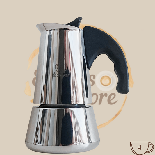 Forever Conny Induktion Herdkanne für 4 Espressotassen