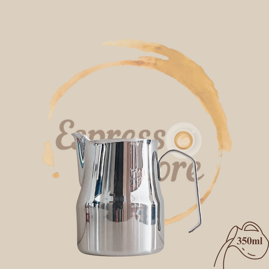 Forever Arte Aufschäumkännchen, Milchkännchen 350 ml Edelstahl Latte Art Espresso Furore