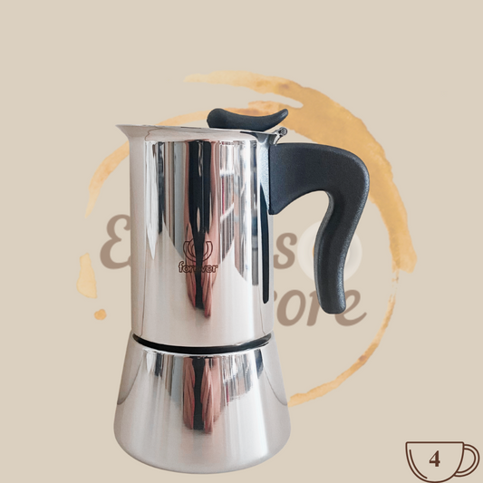 Forever Splendy Induktion Herdkanne für 4 Espressotassen Espresso Furore