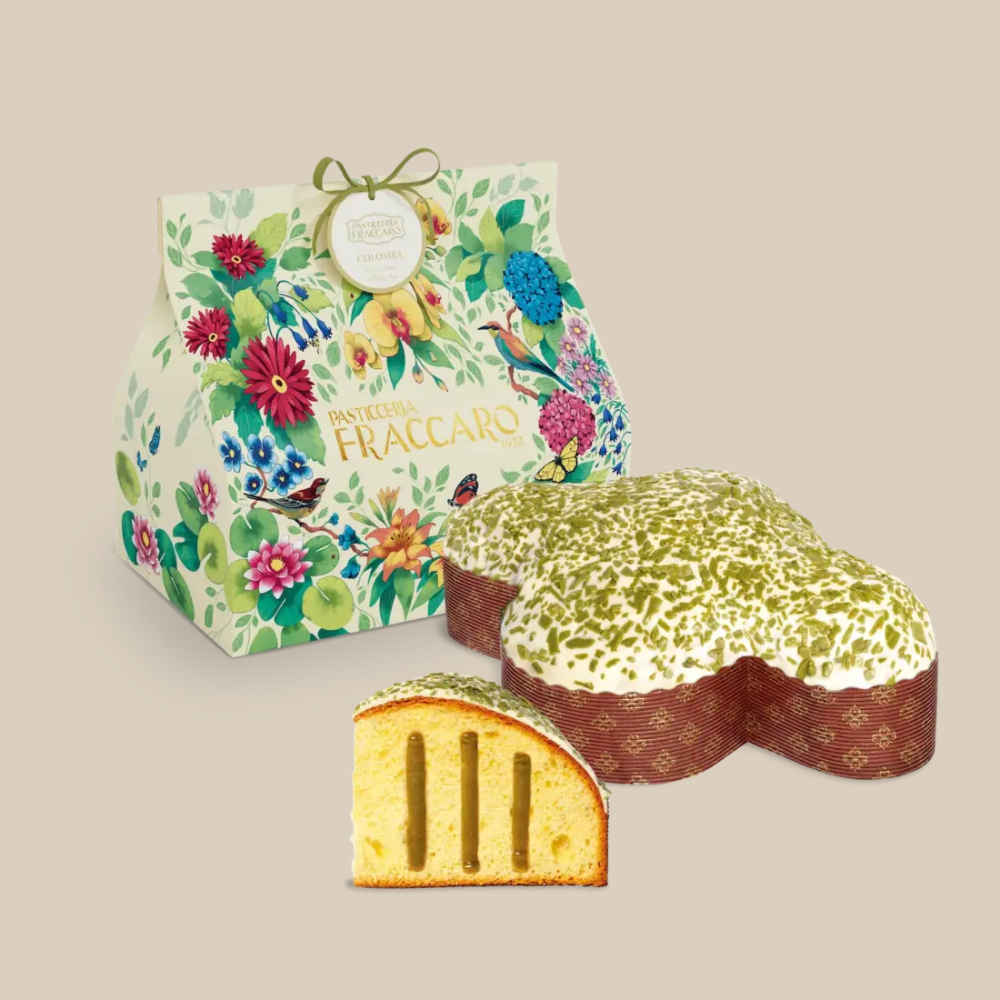 Fraccaro Colomba mit einer Pistaziencreme Füllung 750g