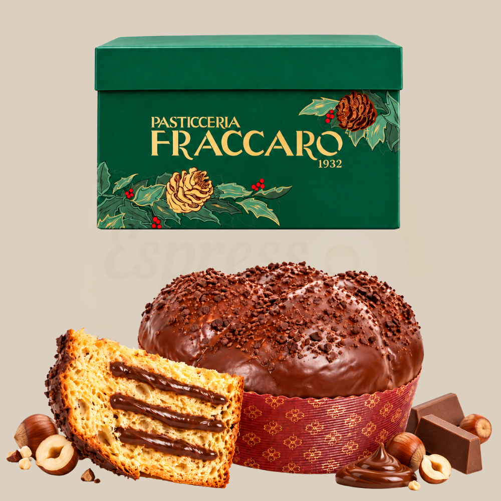 Fraccaro Panettone mit Gianduia Creme 750 g - in der Geschenkbox