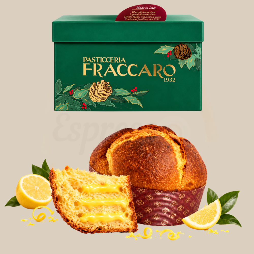 Fraccaro Panettone mit Zitronencreme 750 g - in der Geschenkbox
