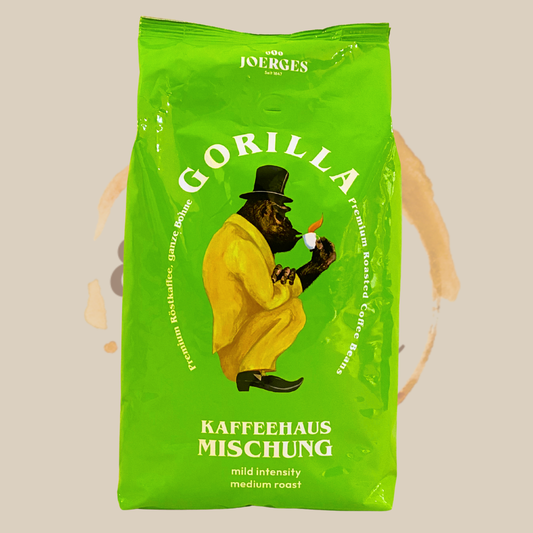 Gorilla Kaffeehaus-Mischung, 1000g ganze Bohne