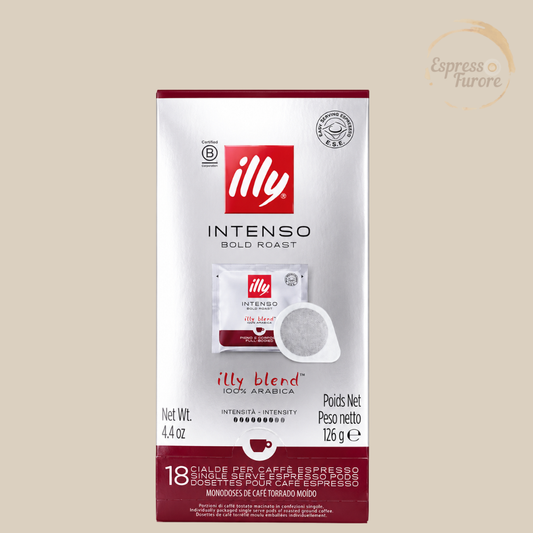 illy E.S.E. Kaffeepads INTENSO - intensive Röstung 18 Pads - 126g