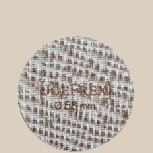 JoeFrex Puck Screen Diffuser Scheibe 58 mm aus Edelstahl