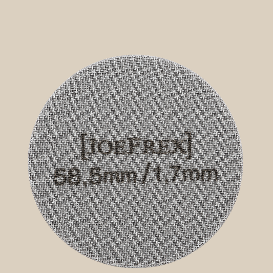 JoeFrex Puck Screen Diffuser Scheibe 58,5 mm aus Edelstahl